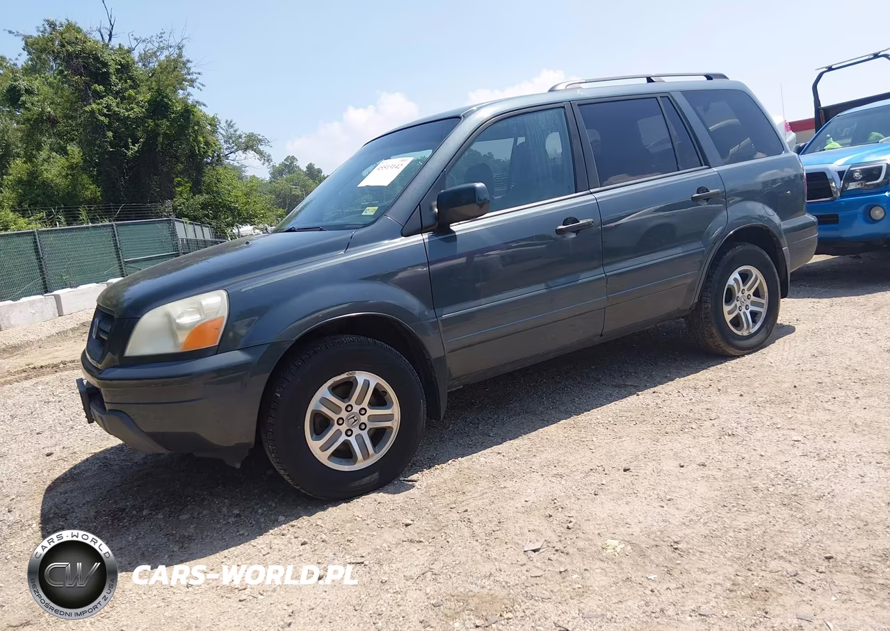 2004 Honda Pilot Ex-L VIN:5FNYF18564B006724 - 2