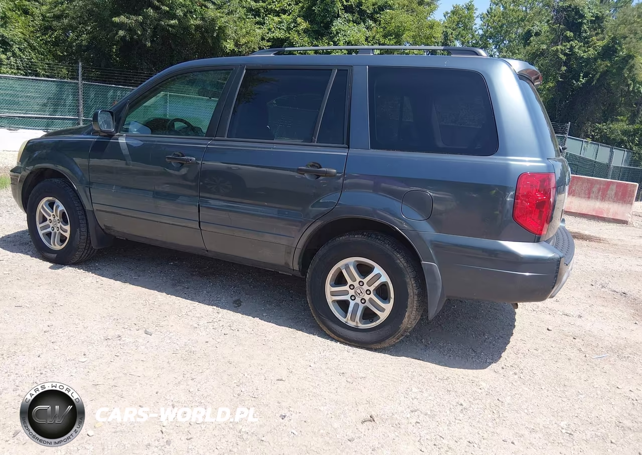 2004 Honda Pilot Ex-L VIN:5FNYF18564B006724 - 3
