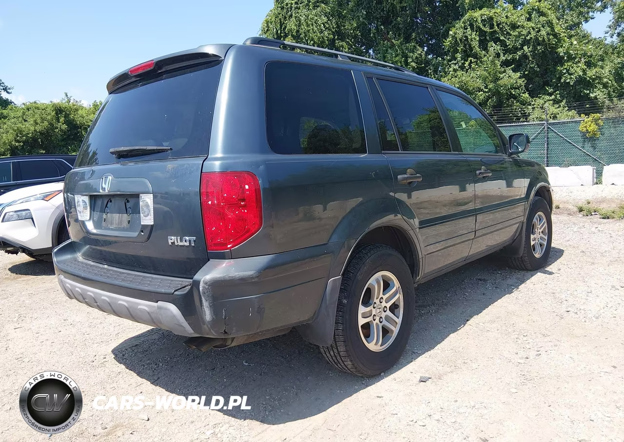 2004 Honda Pilot Ex-L VIN:5FNYF18564B006724 - 4