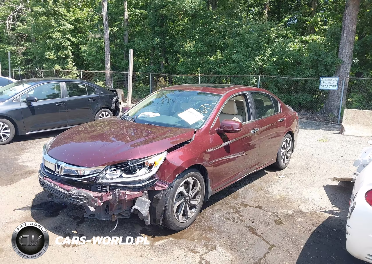 2016 Honda Accord Ex-L VIN:1HGCR2F8XGA059526 - 2