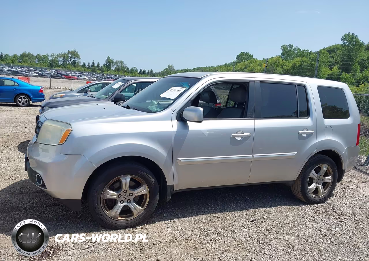 2012 Honda Pilot Ex-L VIN:5FNYF4H60CB065163 - 14
