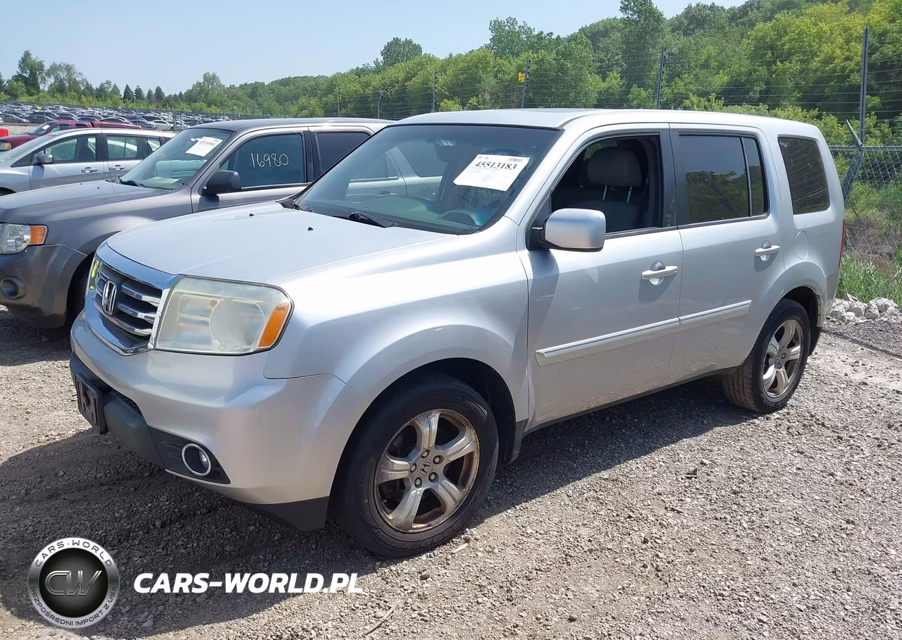 2012 Honda Pilot Ex-L VIN:5FNYF4H60CB065163 - 2