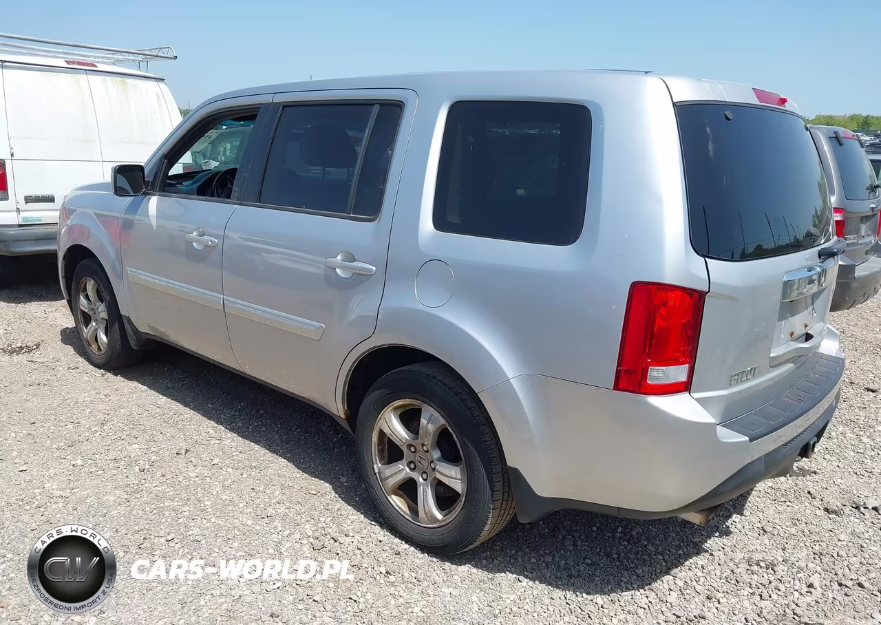 2012 Honda Pilot Ex-L VIN:5FNYF4H60CB065163 - 3
