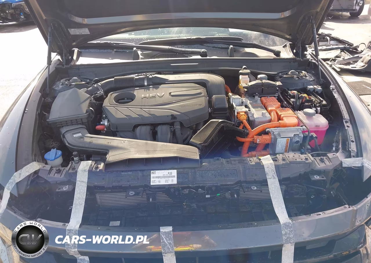 2025 Hyundai Sonata Hybrid Sel VIN:KMHL34JJ2SA120555 - 10