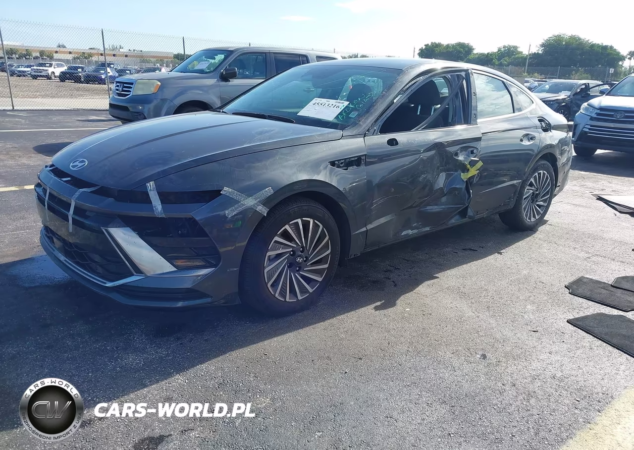 2025 Hyundai Sonata Hybrid Sel VIN:KMHL34JJ2SA120555 - 2