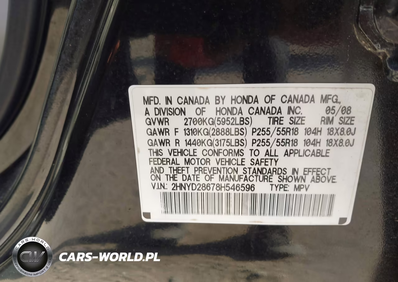 2008 Acura Mdx Technology Package VIN:2HNYD28678H546596 - 9
