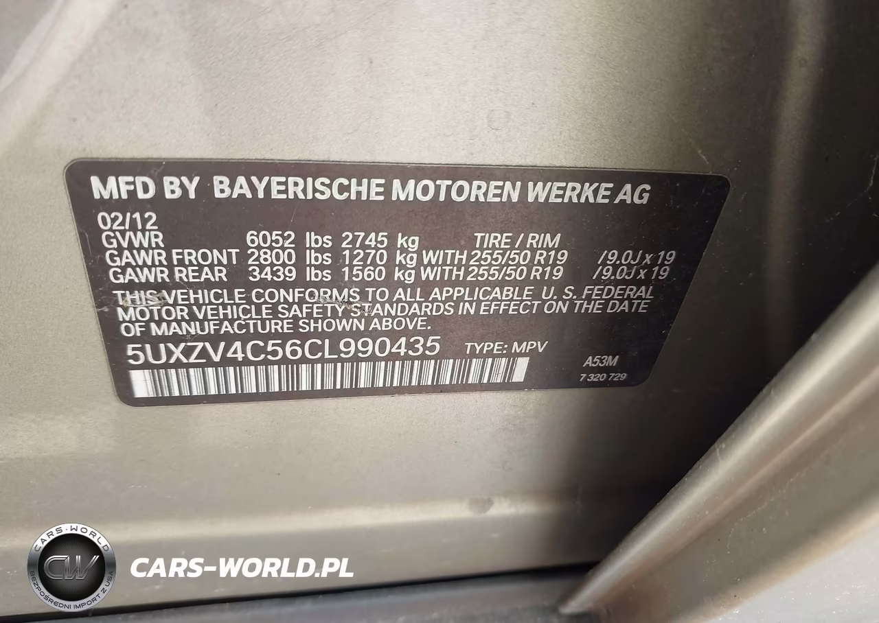 2012 BMW X5 xDrive35I-xDrive35I Premium-xDrive35I Sport Activity VIN:5UXZV4C56CL990435 - 9