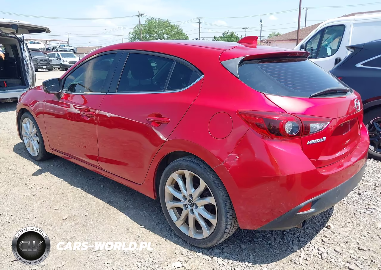 2014 Mazda Mazda3 S Grand Touring VIN:JM1BM1M39E1102504 - 3