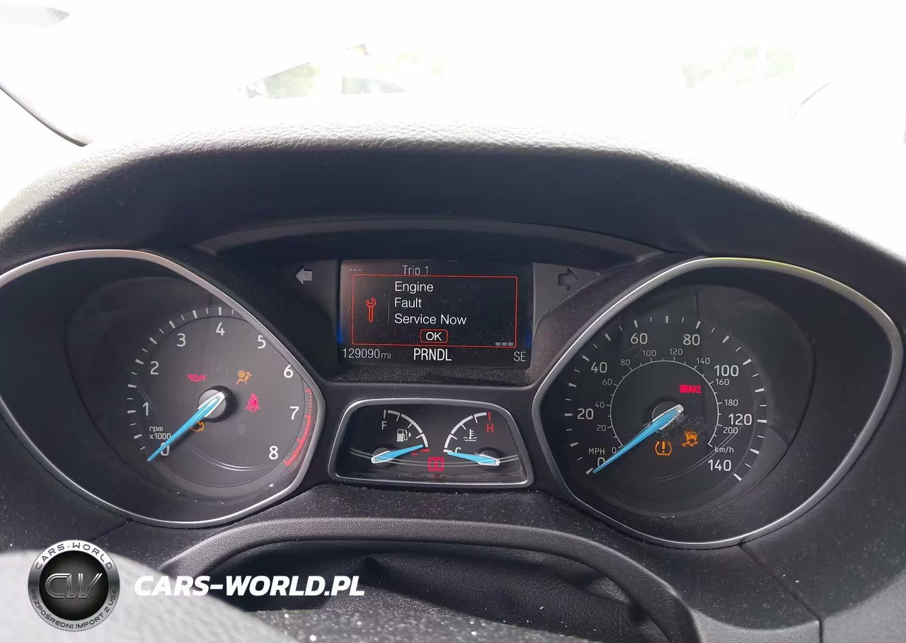 2017 Ford Focus Se VIN:1FADP3F24HL345474 - 7