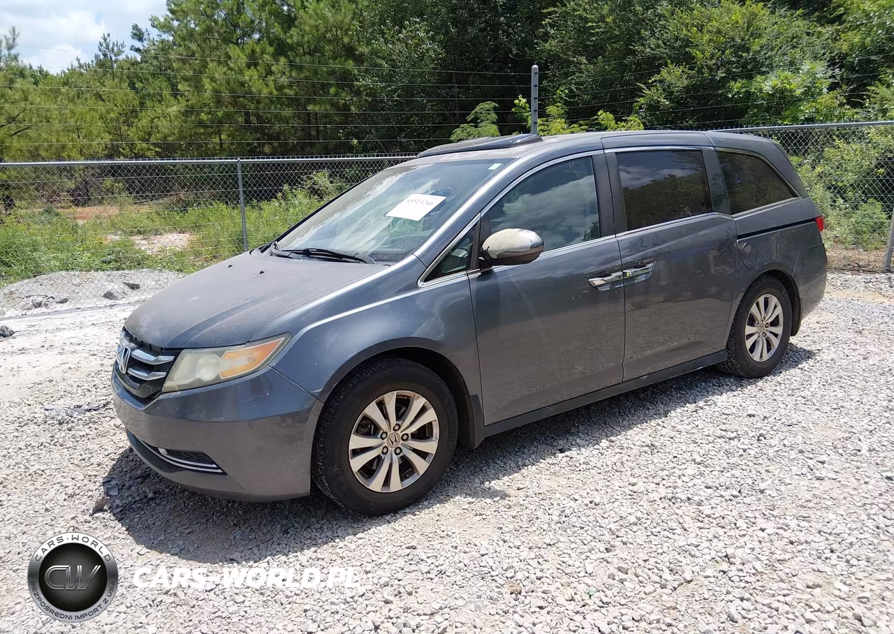 2014 Honda Odyssey Ex-L VIN:5FNRL5H61EB060916 - 2