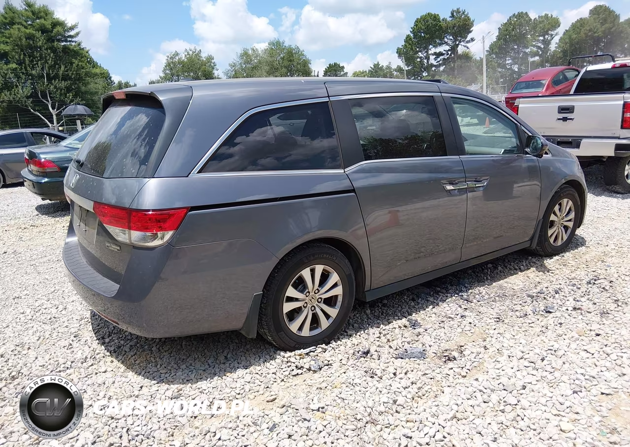 2014 Honda Odyssey Ex-L VIN:5FNRL5H61EB060916 - 4