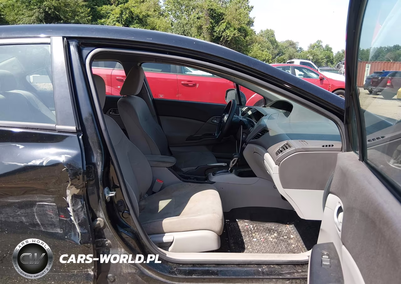 2012 Honda Civic Lx VIN:2HGFB2F59CH600178 - 5