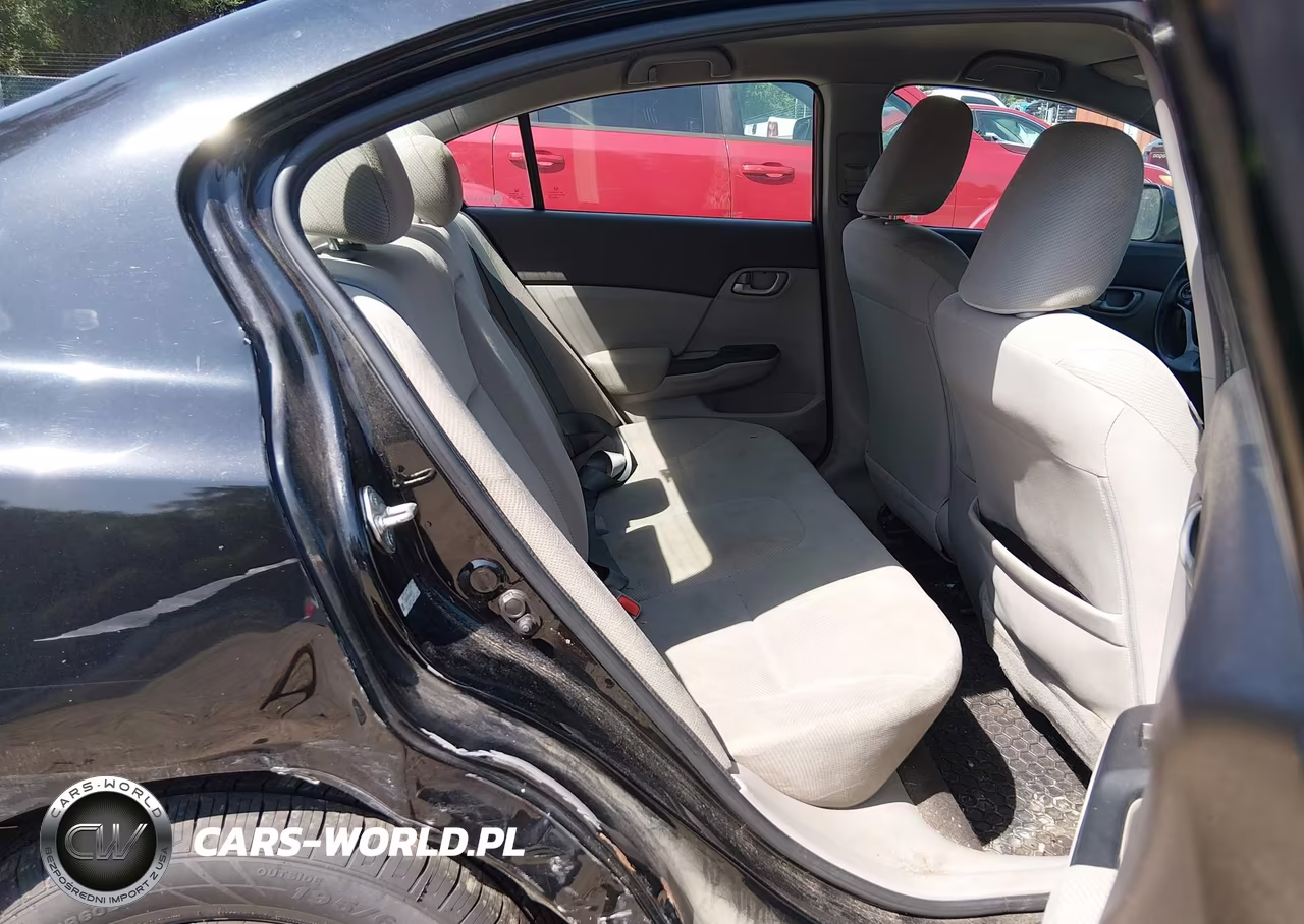 2012 Honda Civic Lx VIN:2HGFB2F59CH600178 - 8