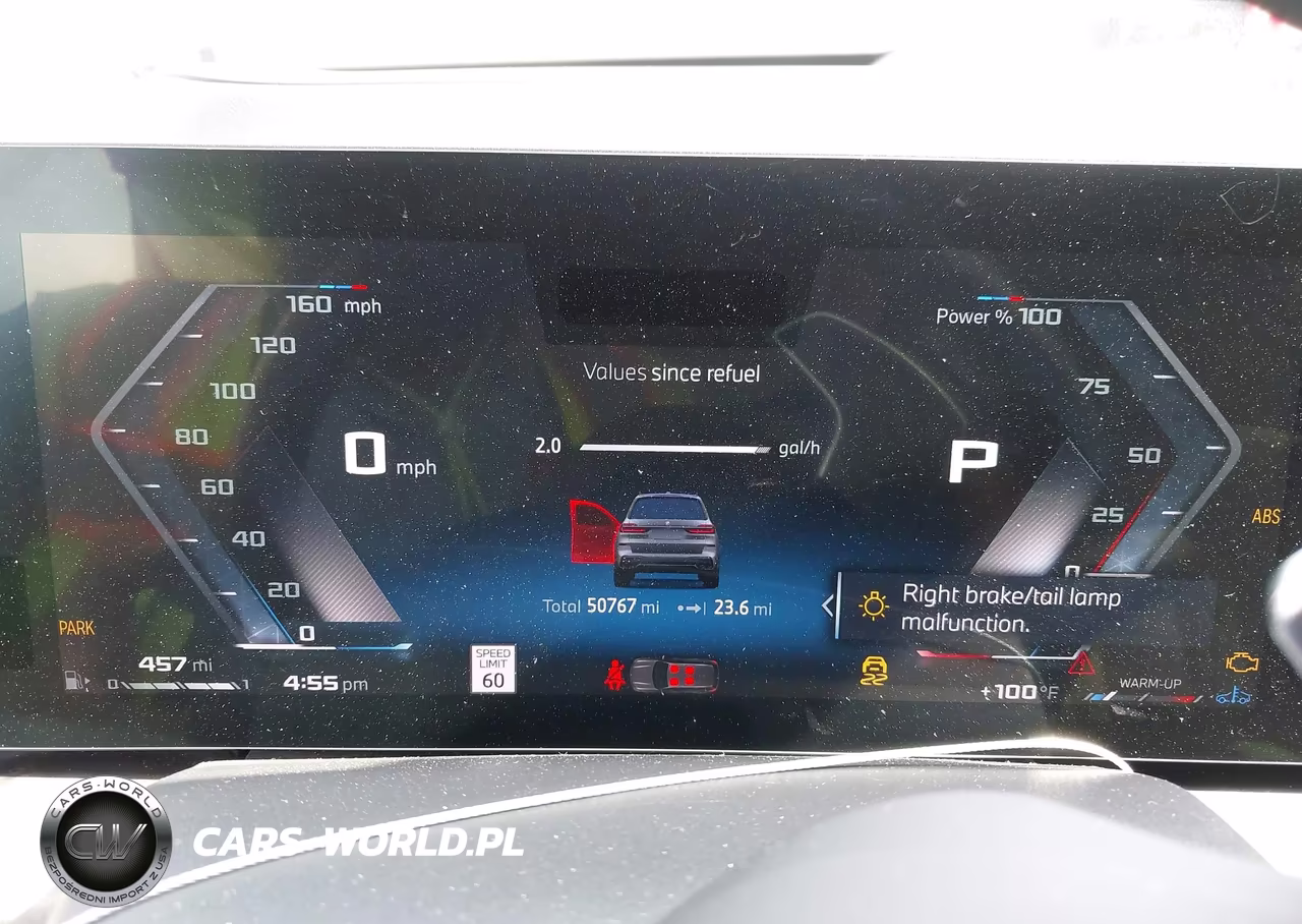 2024 BMW X7 M60I VIN:5UX33EM07R9U33964 - 7