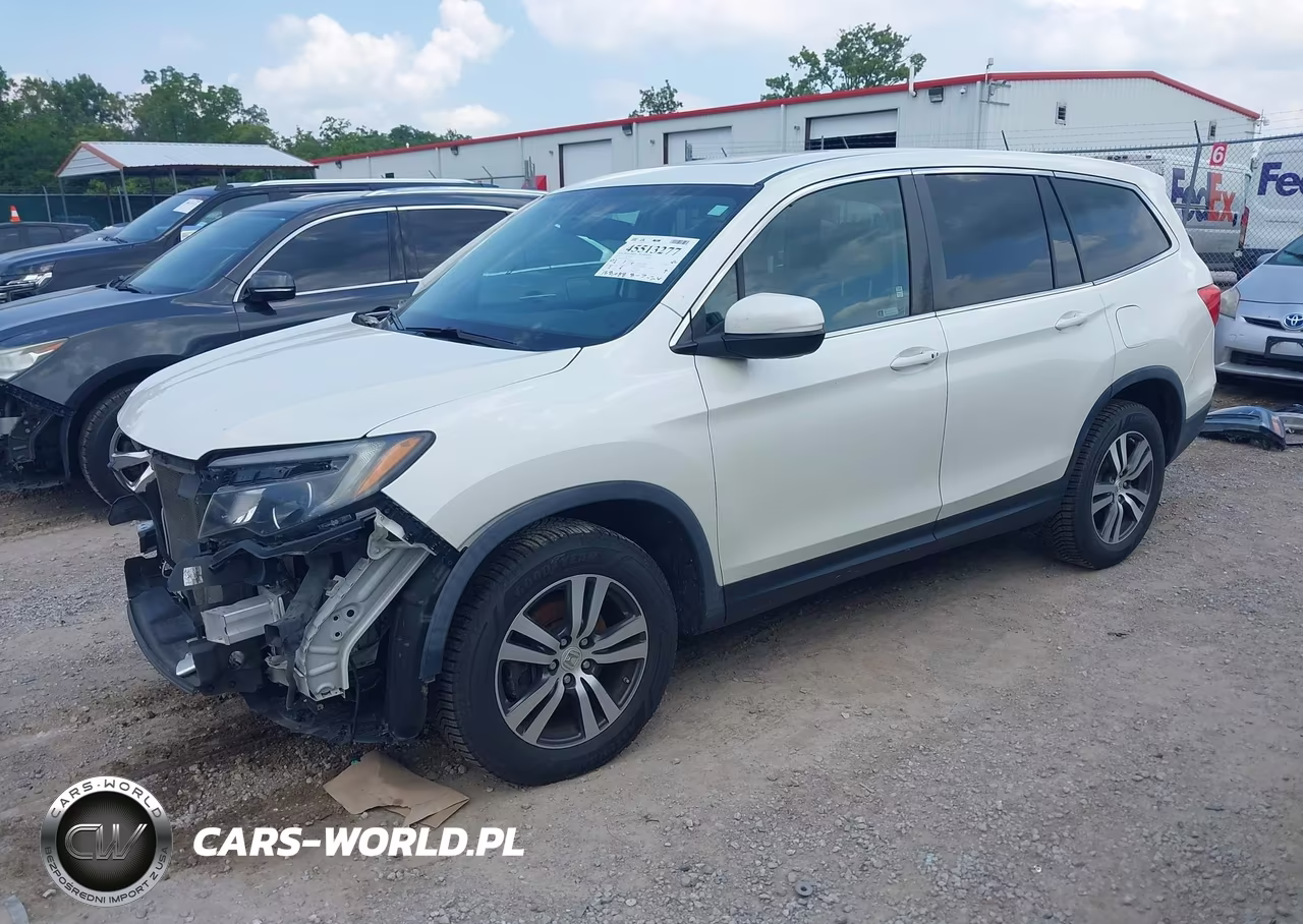 2018 Honda Pilot Ex-L VIN:5FNYF6H53JB049796 - 2
