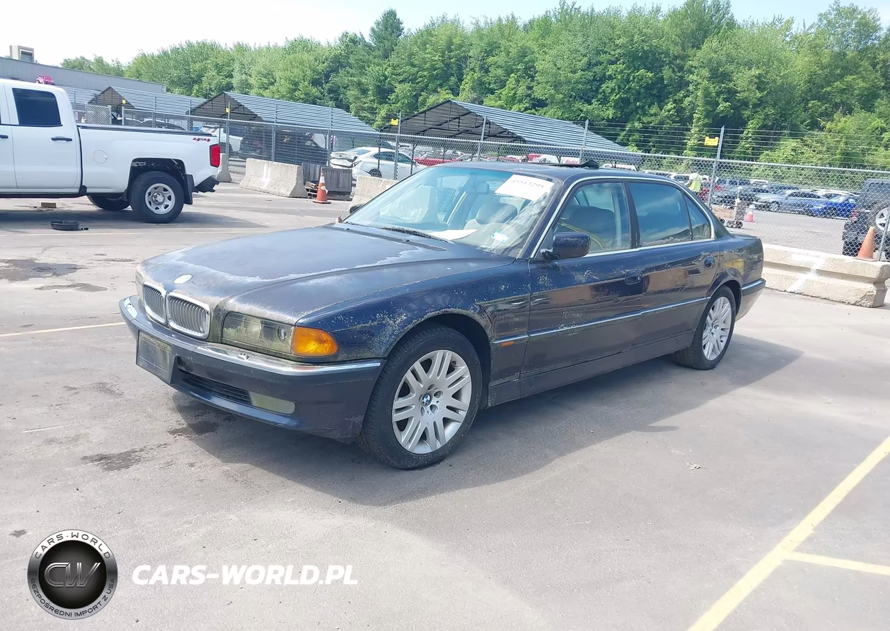 1997 BMW 740Il VIN:WBAGJ8322VDM00632 - 2