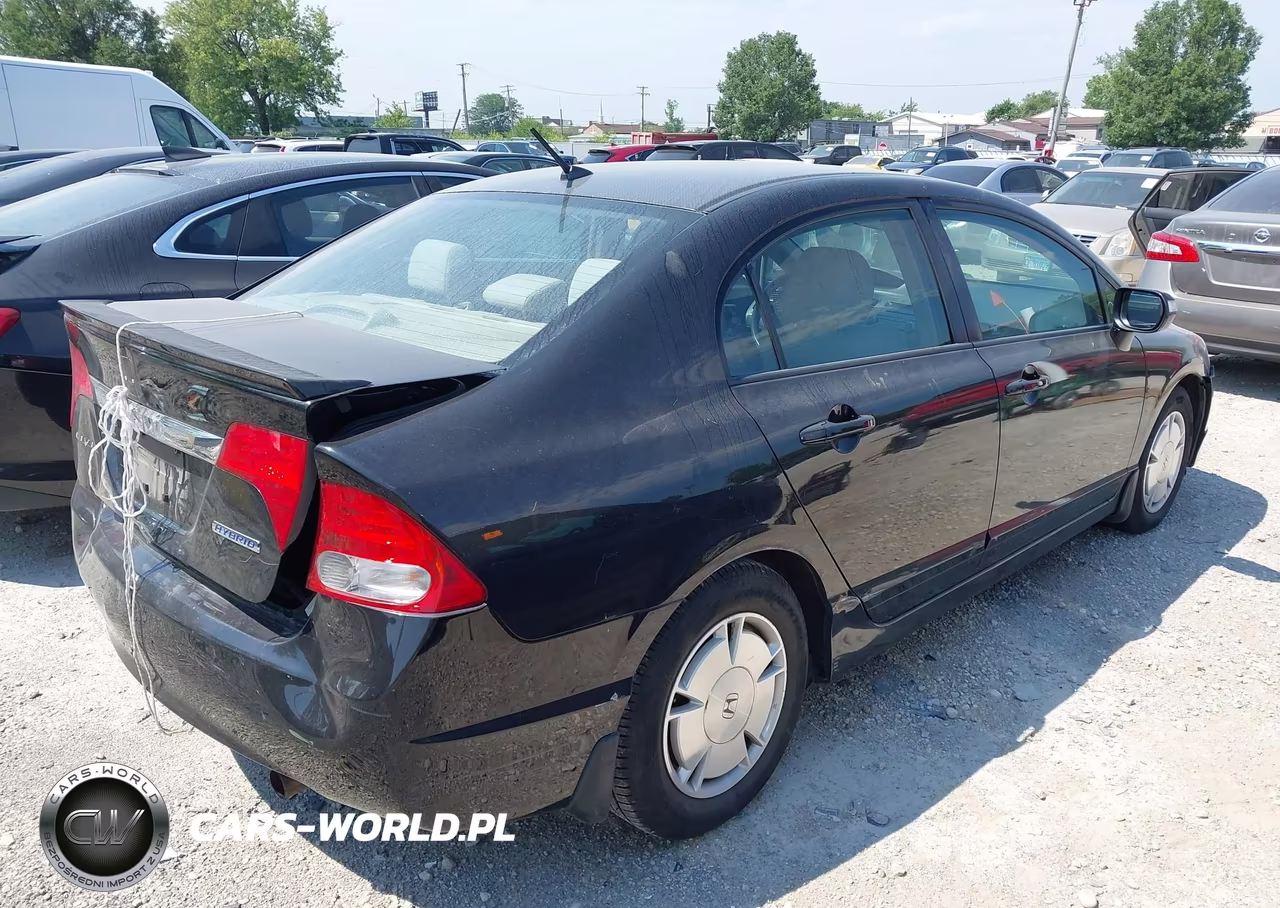 2009 Honda Civic Hybrid VIN:JHMFA36279S008498 - 4