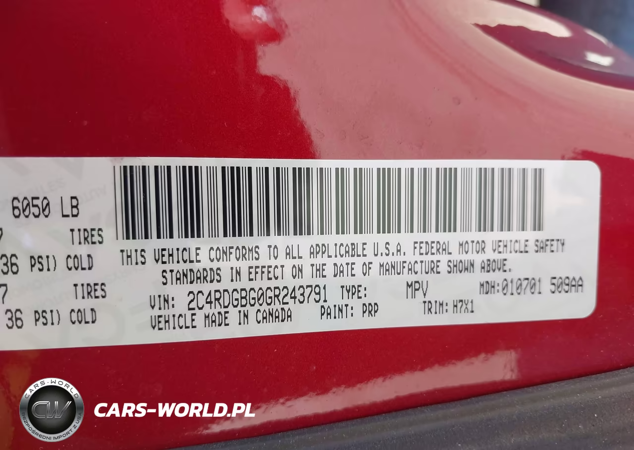 2016 Dodge Grand Caravan American Value Pkg VIN:2C4RDGBG0GR243791 - 9