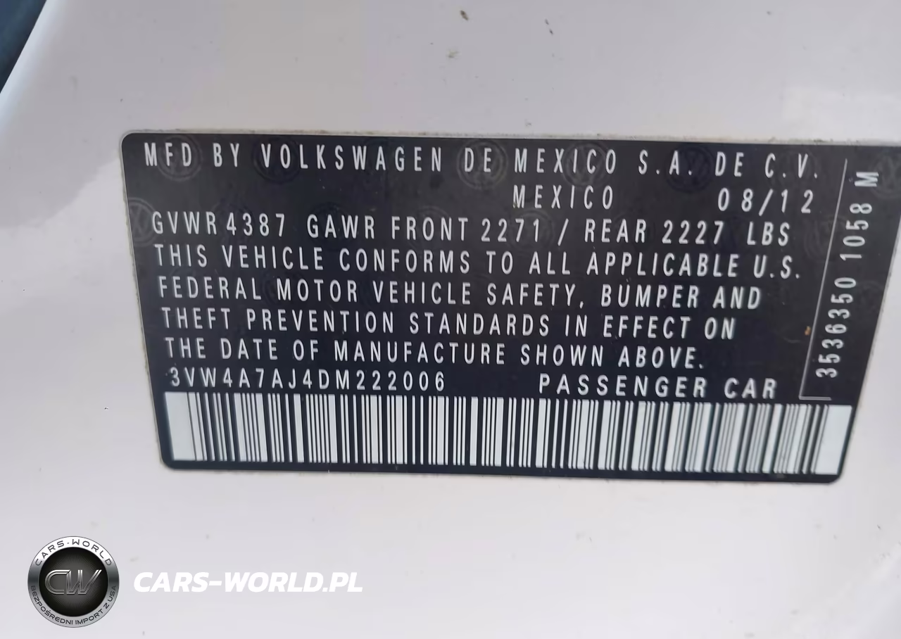 2013 Volkswagen Jetta Gli Autobahn W-Nav VIN:3VW4A7AJ4DM222006 - 9