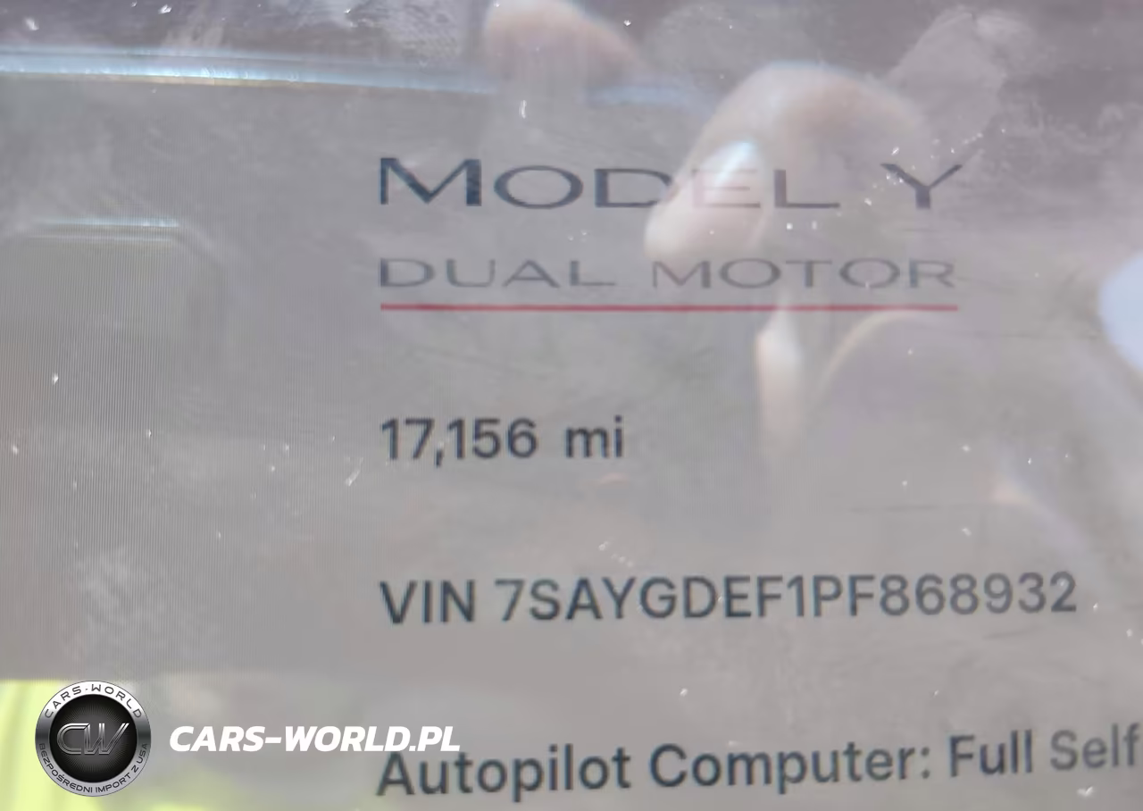 2023 Tesla Model Y Performance Dual Motor All-Wheel Drive VIN:7SAYGDEF1PF868932 - 7
