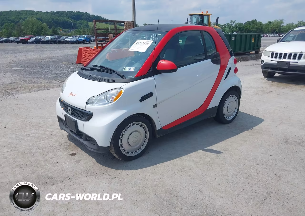 2015 Smart Fortwo Pure VIN:WMEEJ3BA4FK802608 - 2