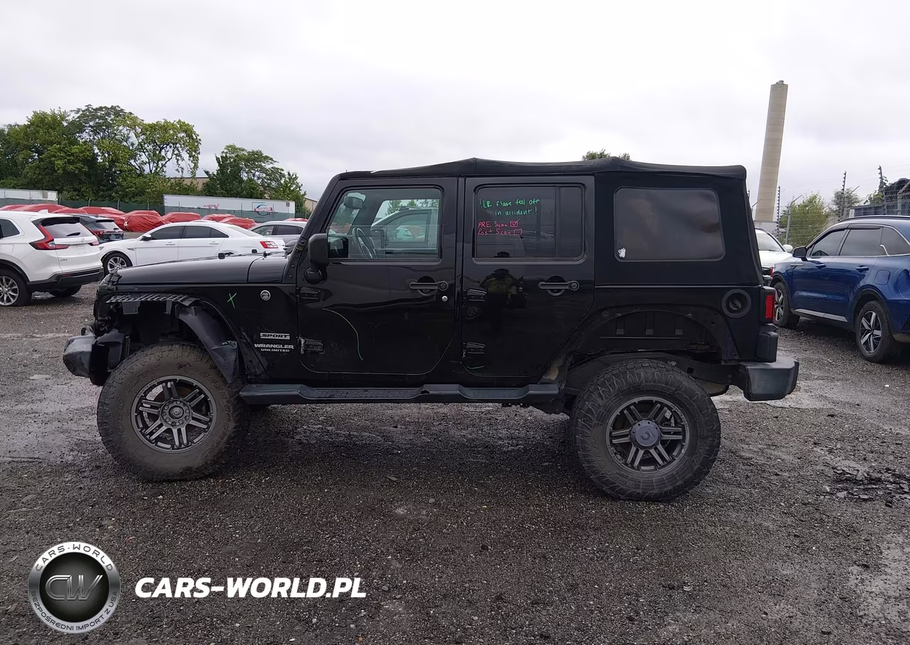 2017 Jeep Wrangler Unlimited Sport VIN:1C4BJWDG8HL512874 - 14