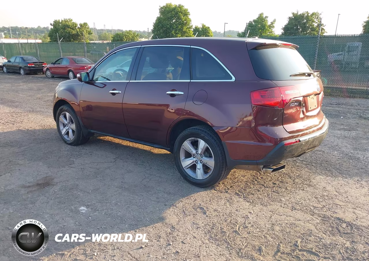 2013 Acura Mdx Technology Package VIN:2HNYD2H44DH509353 - 3
