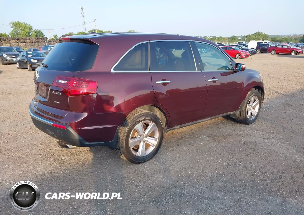 2013 Acura Mdx Technology Package VIN:2HNYD2H44DH509353 - 4