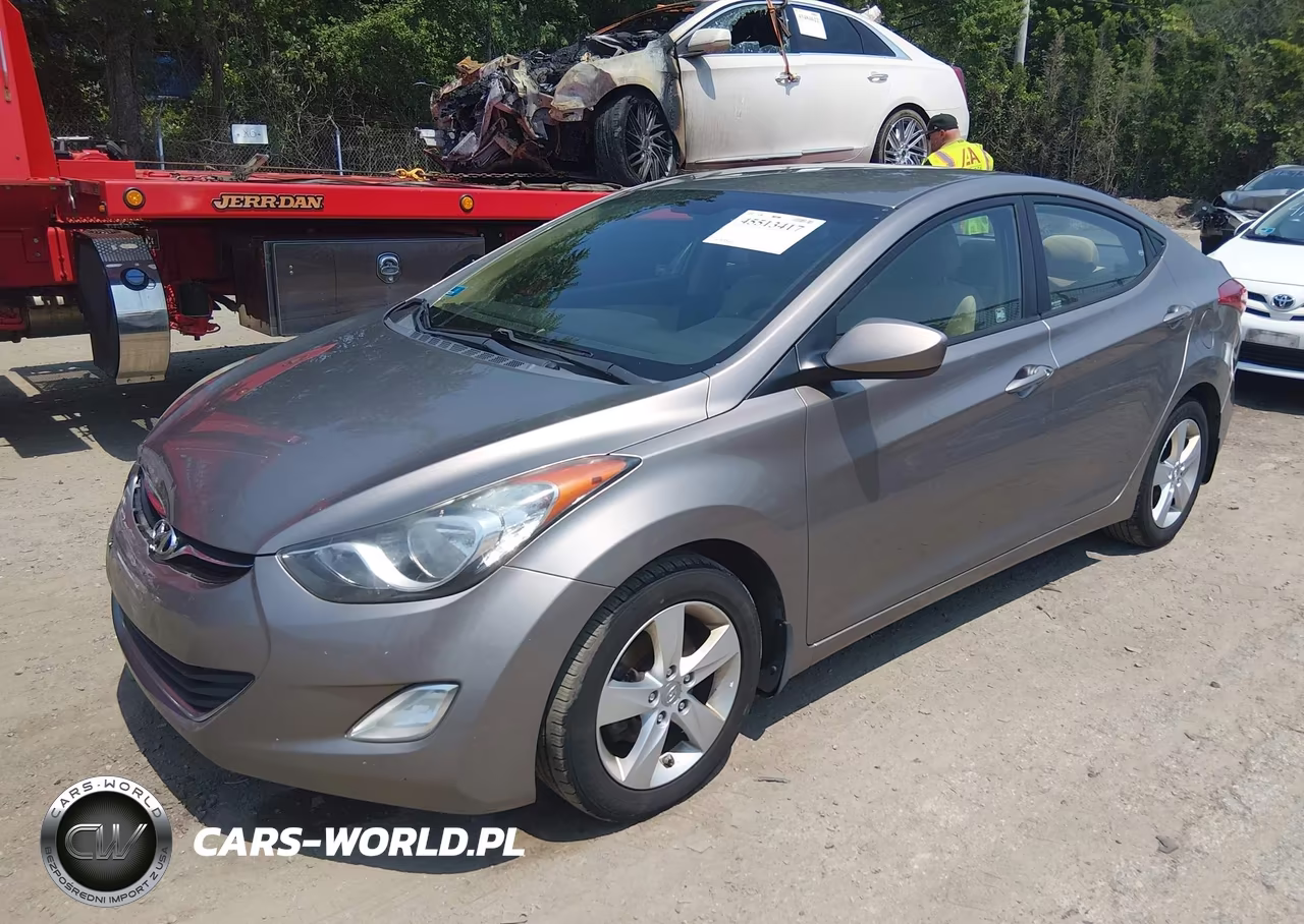 2013 Hyundai Elantra Gls VIN:5NPDH4AE3DH172396 - 2