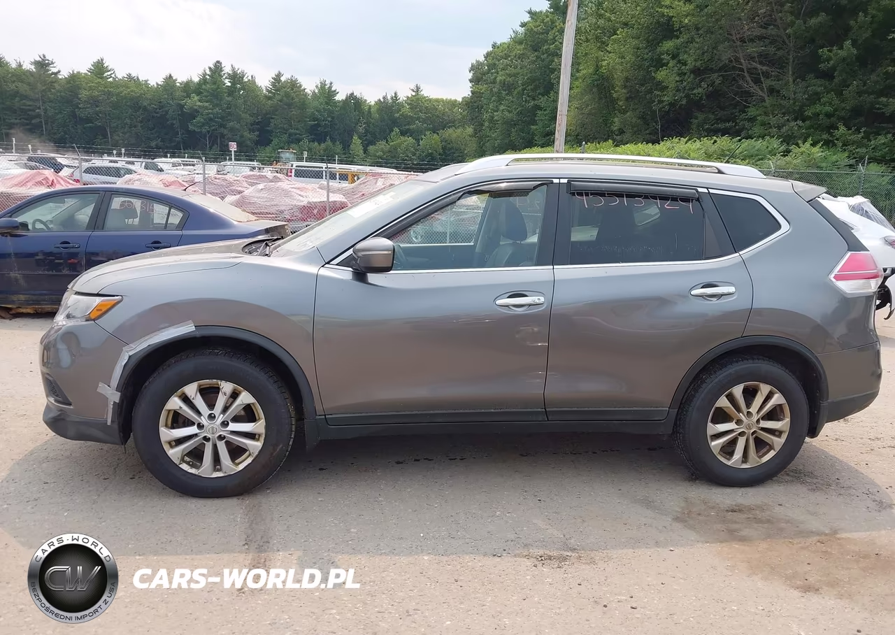 2015 Nissan Rogue Sv VIN:KNMAT2MVXFP554417 - 12