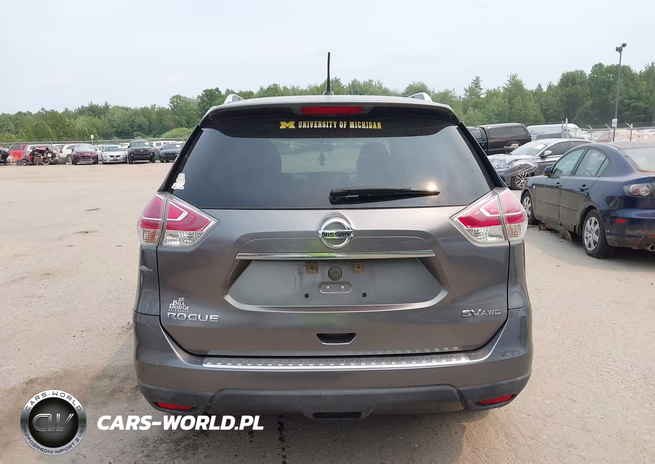 2015 Nissan Rogue Sv VIN:KNMAT2MVXFP554417 - 15