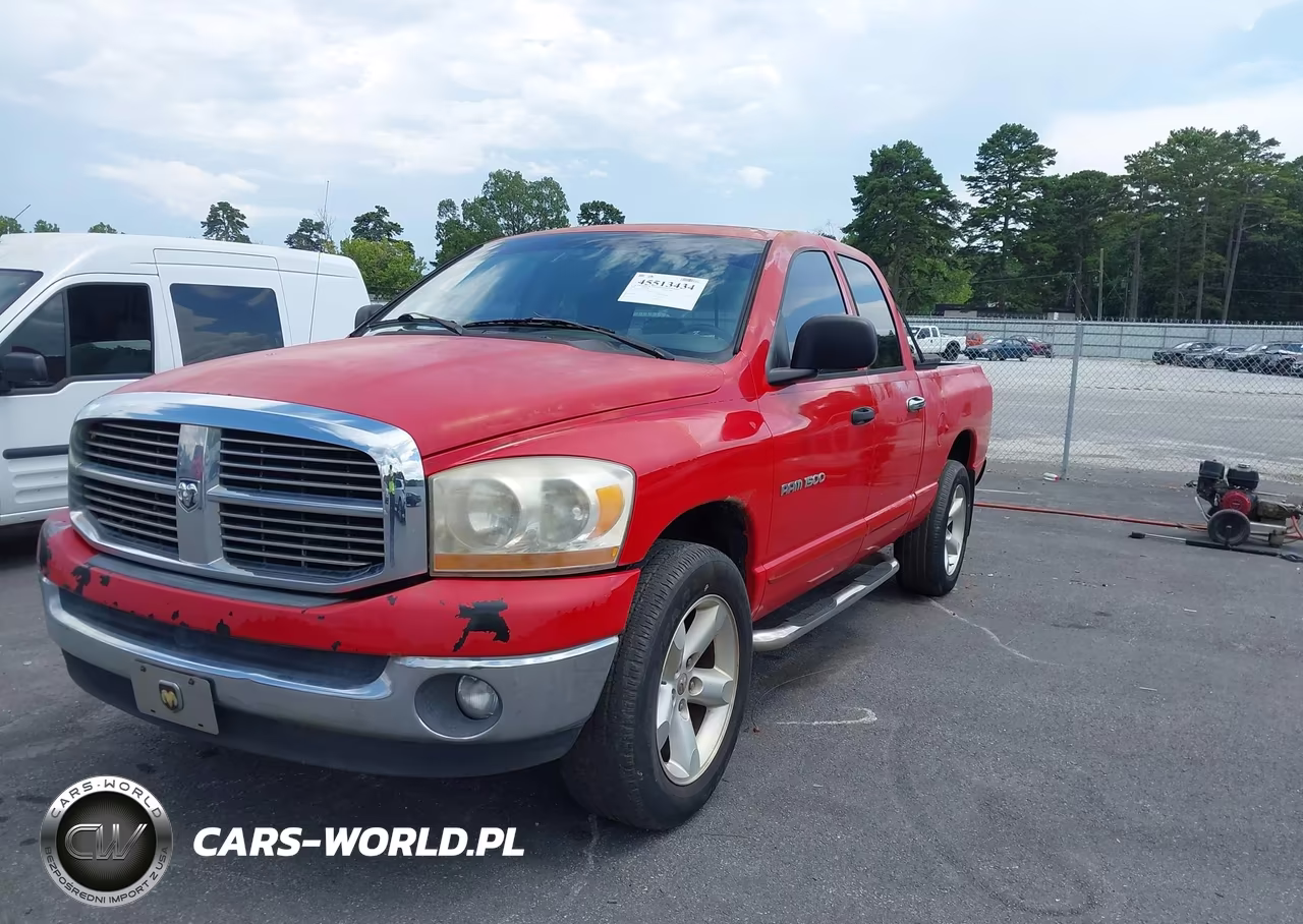2006 Dodge Ram 1500 Slt VIN:1D7HA18N06S581024 - 2