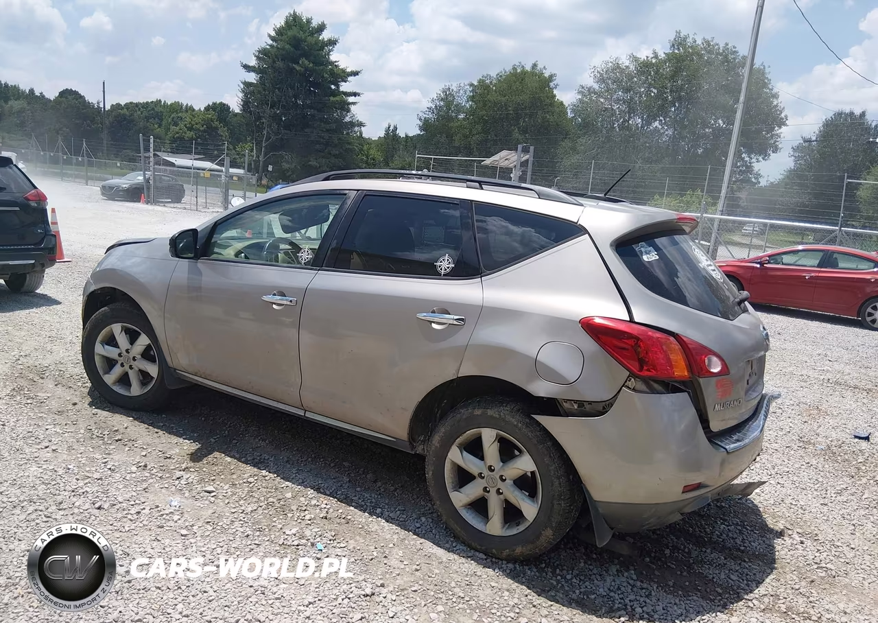 2009 Nissan Murano Sl VIN:JN8AZ18U59W018001 - 3