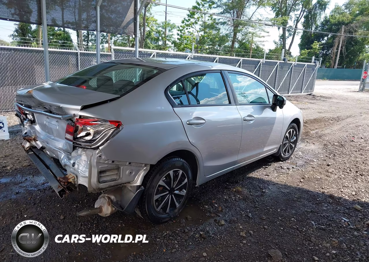 2015 Honda Civic Se VIN:19XFB2F76FE283007 - 4