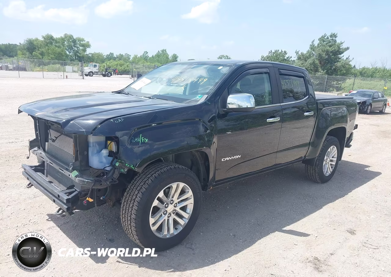 2016 GMC Canyon 4Wd Slt VIN:1GTG6DE3XG1390262 - 2