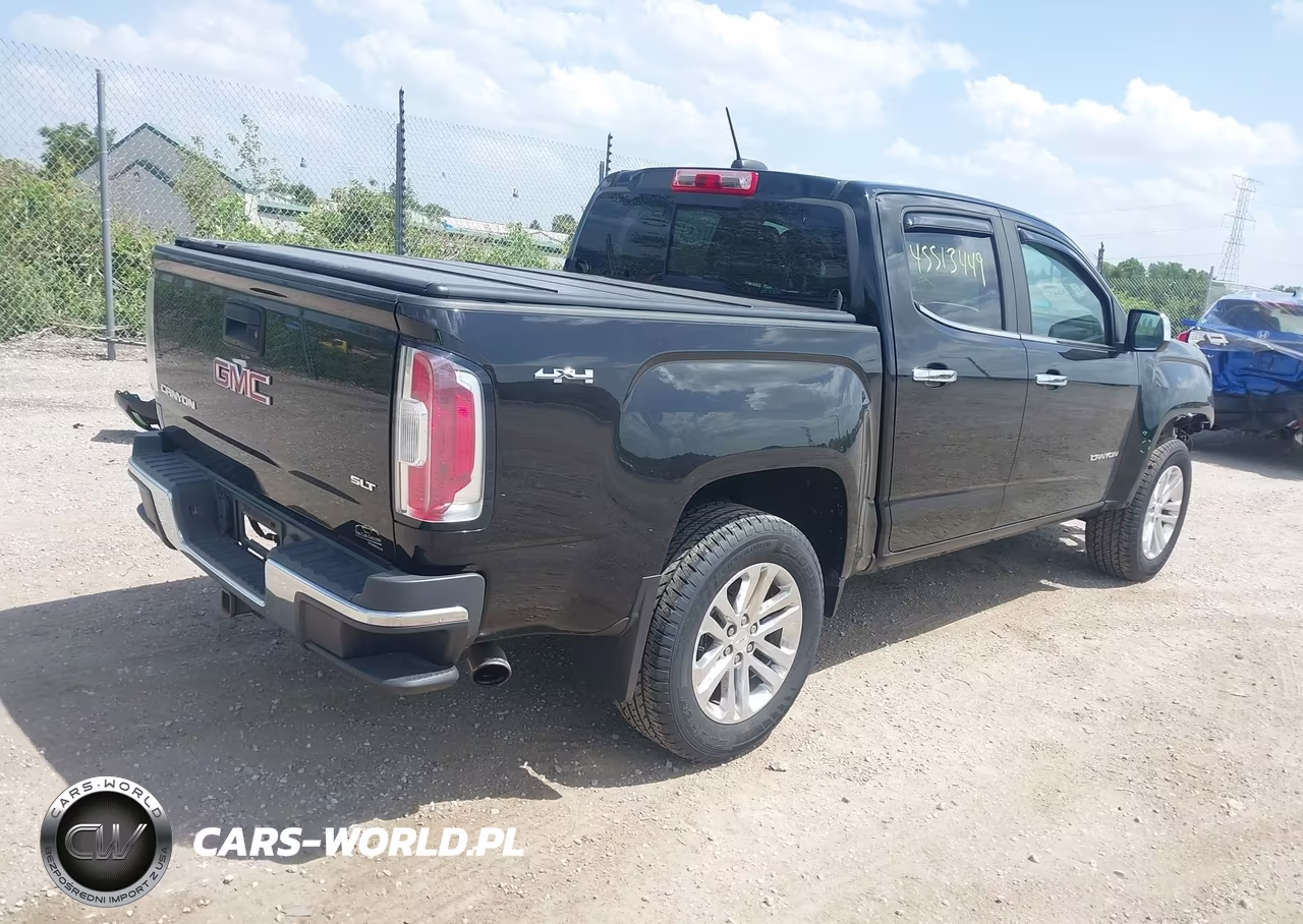 2016 GMC Canyon 4Wd Slt VIN:1GTG6DE3XG1390262 - 4