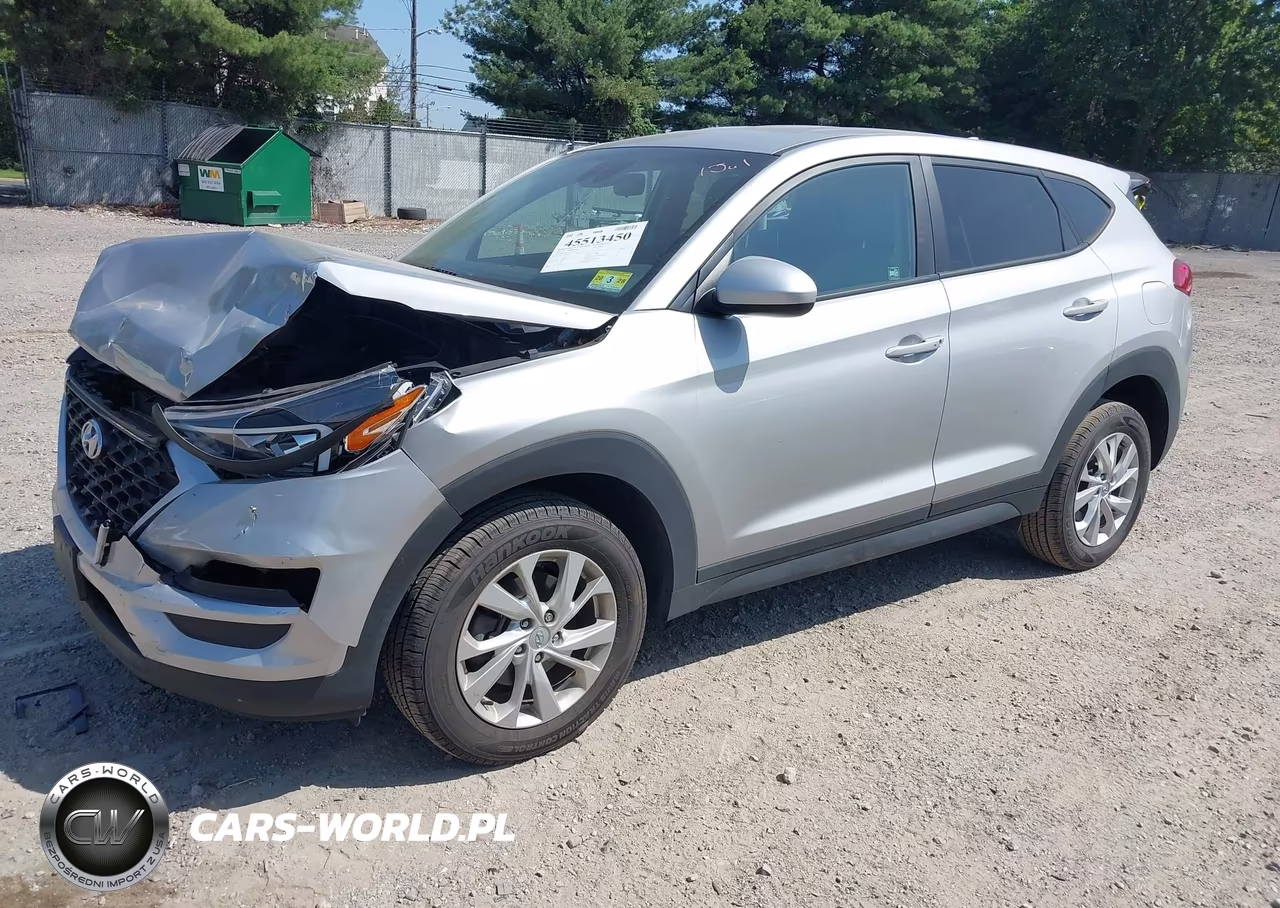 2021 Hyundai Tucson Se VIN:KM8J23A41MU392742 - 2