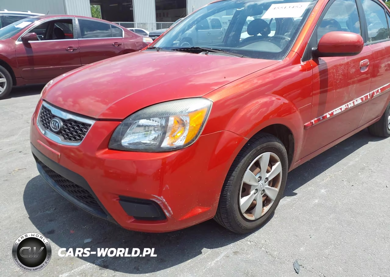 2011 Kia Rio Lx VIN:KNADH4A39B6731369 - 12