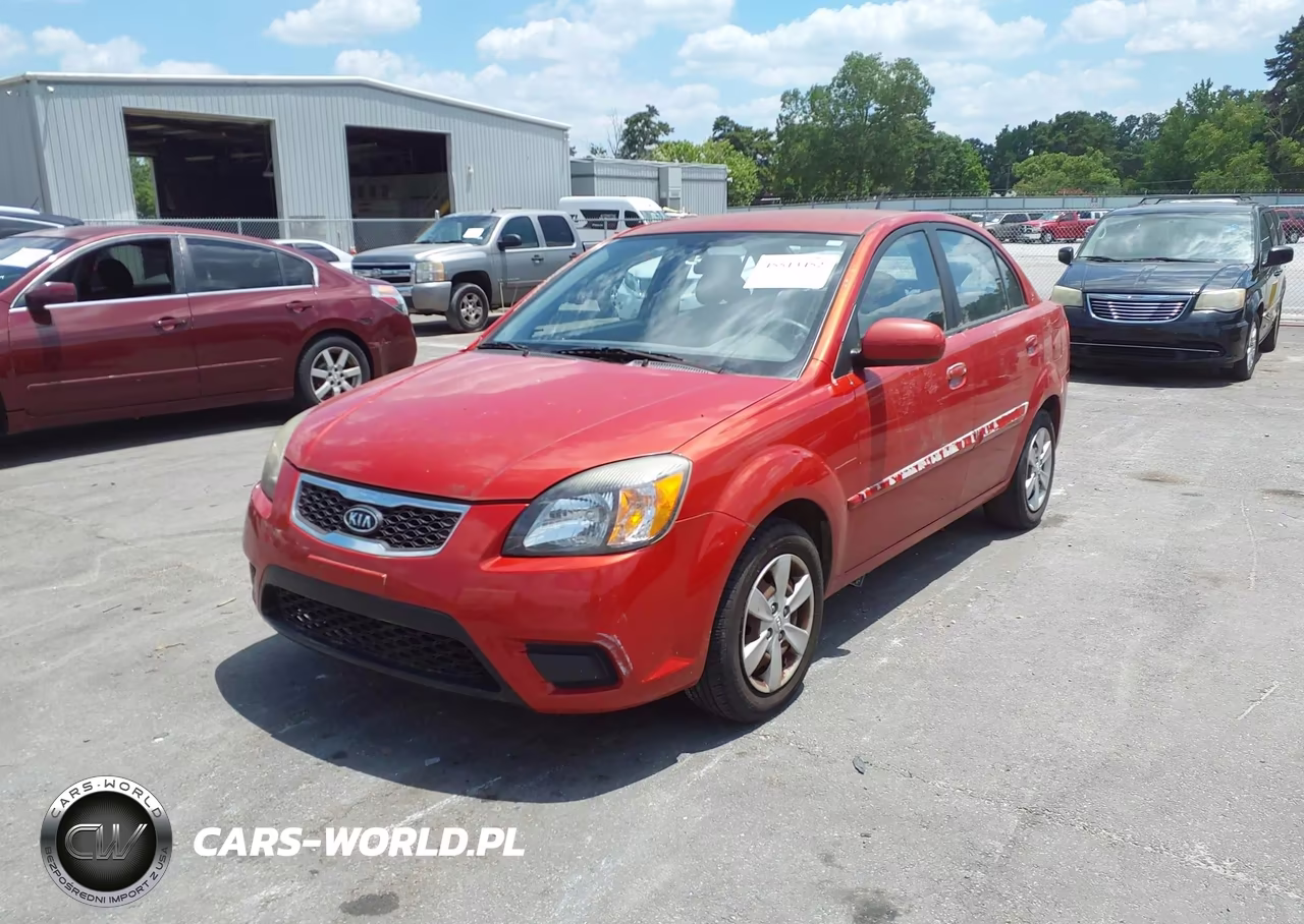 2011 Kia Rio Lx VIN:KNADH4A39B6731369 - 2