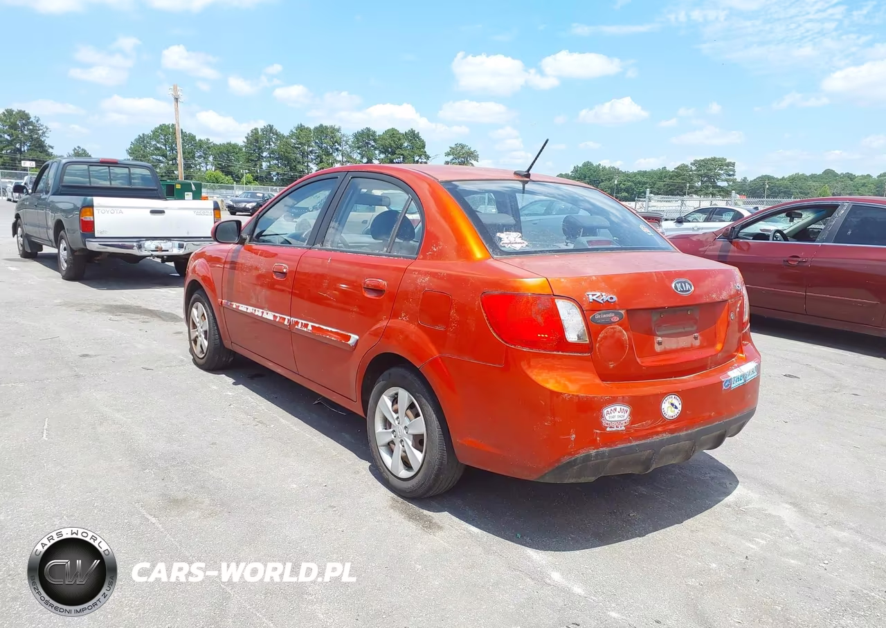 2011 Kia Rio Lx VIN:KNADH4A39B6731369 - 3