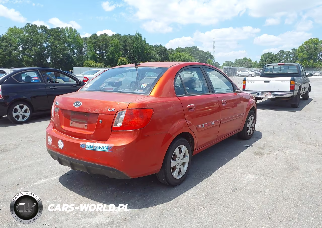 2011 Kia Rio Lx VIN:KNADH4A39B6731369 - 4