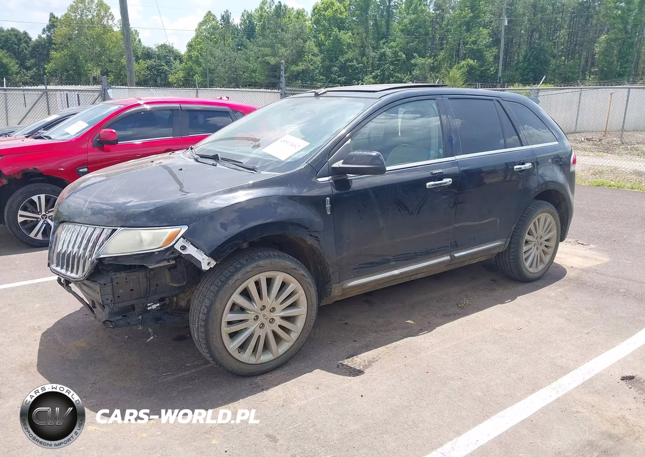 2011 Lincoln Mkx VIN:2LMDJ6JK9BBJ22567 - 2