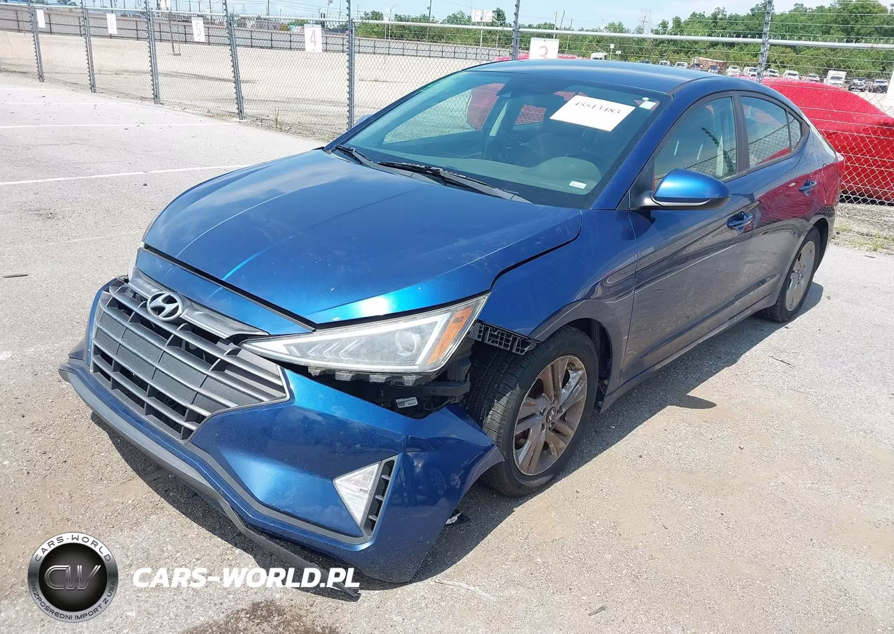 2019 Hyundai Elantra Sel VIN:5NPD84LF3KH430984 - 2