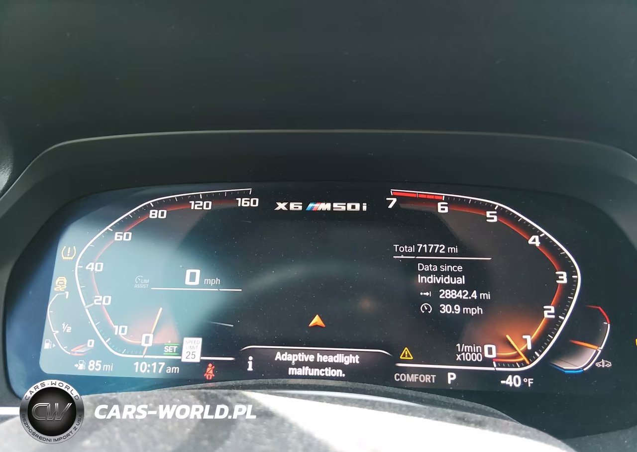 2020 BMW X6 M50I VIN:5UXCY8C07LLE40320 - 7