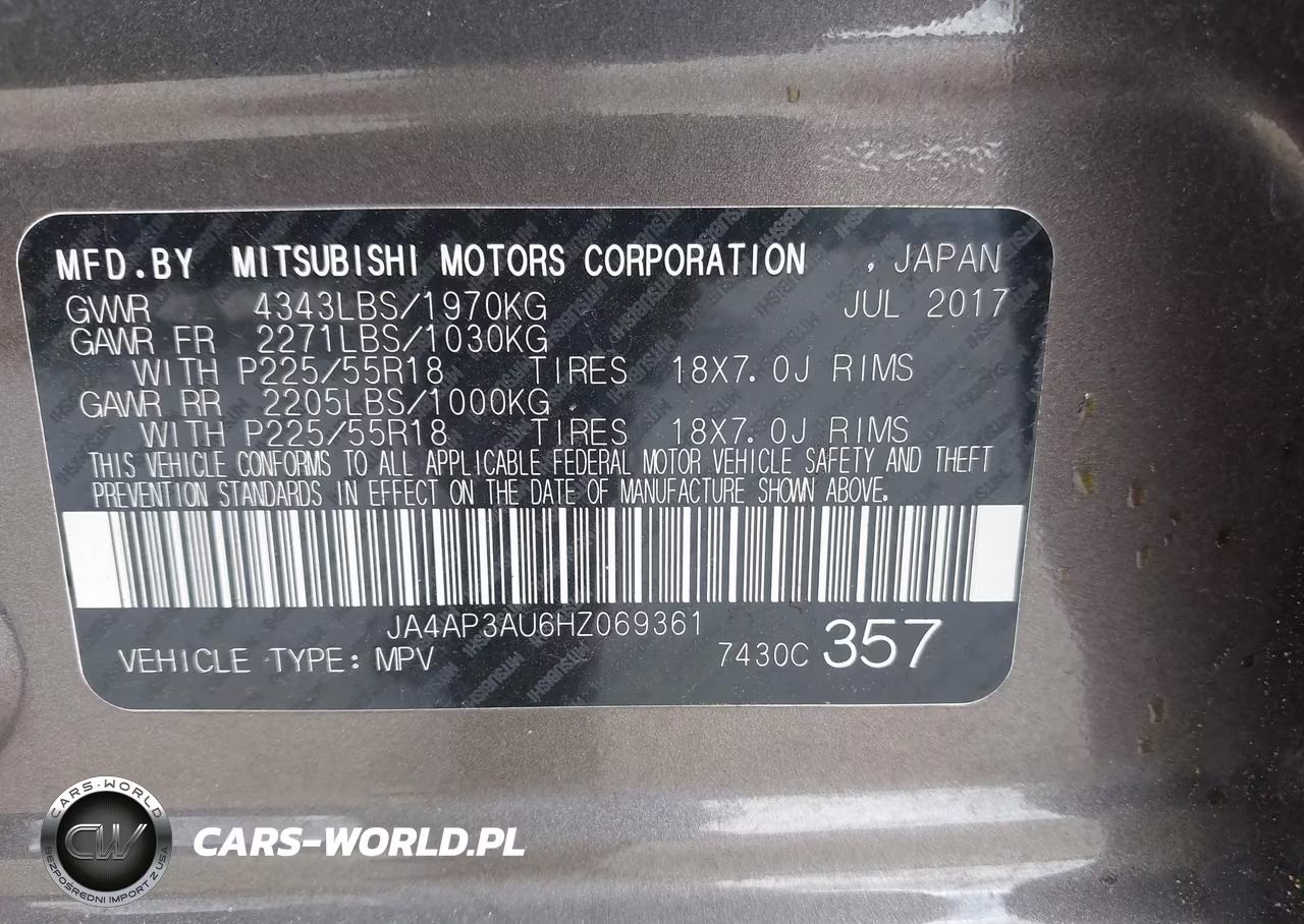 2017 Mitsubishi Outlander Sport 2.0 Es VIN:JA4AP3AU6HZ069361 - 9