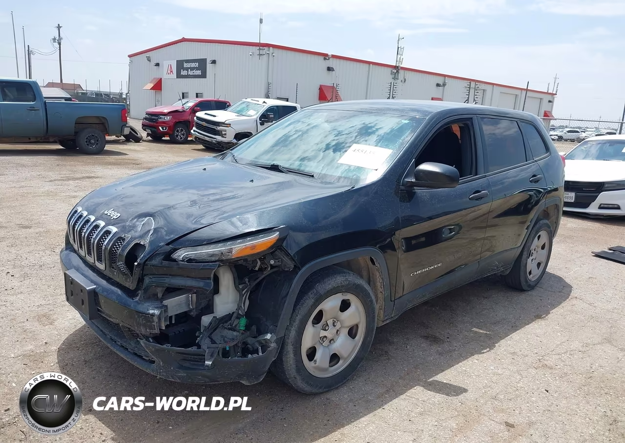 2015 Jeep Cherokee Sport VIN:1C4PJLAB7FW762437 - 2