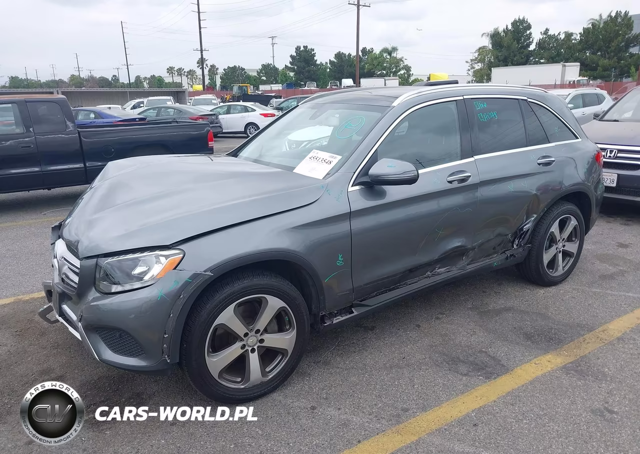 2016 Mercedes-Benz Glc 300 VIN:WDC0G4JB5GF061915 - 2