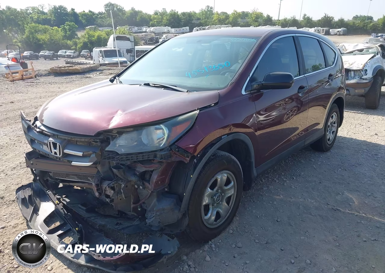 2014 Honda Cr-V Lx VIN:5J6RM3H33EL007620 - 2