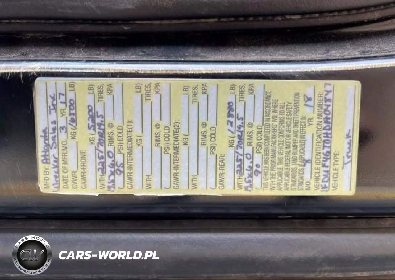 2017 Ford F-450 Chassis Xlt VIN:1FDUF4GT0HDA04847 - 9