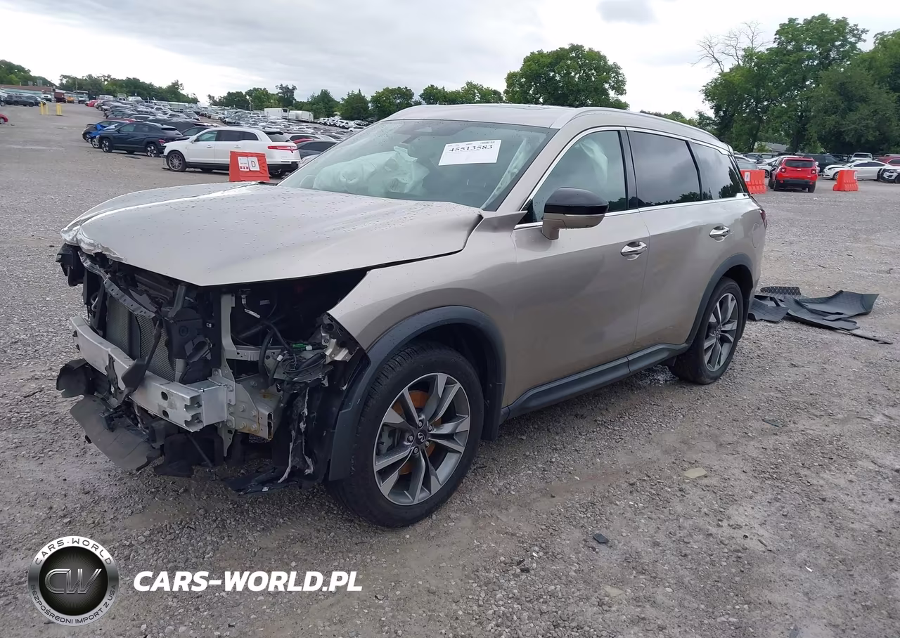 2022 Infiniti Qx60 Luxe Awd VIN:5N1DL1FS3NC331650 - 2